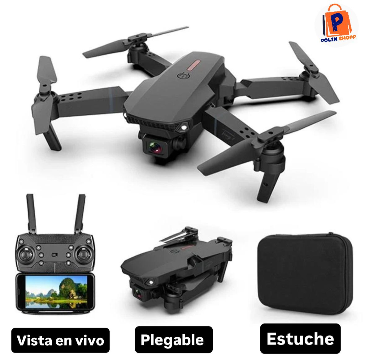 Drone E88 Doble Camara
