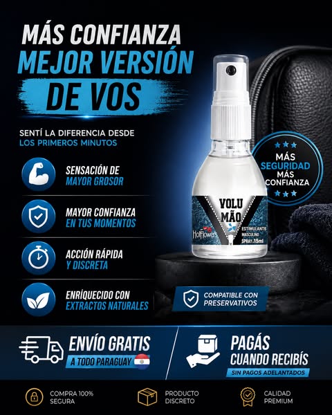 VOLUMÃO EXTENSOR MASCULINO